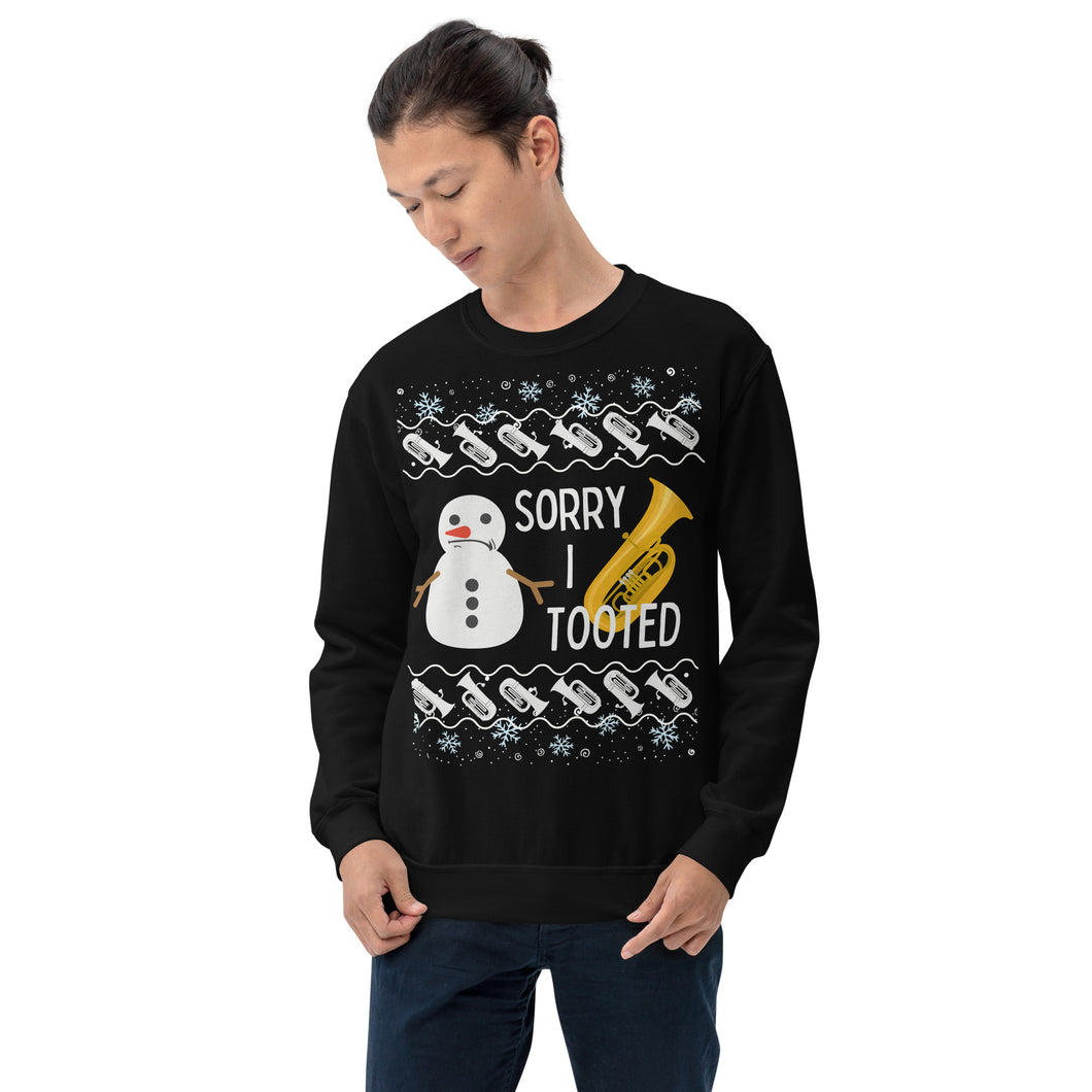 Ugly Holiday Tuba Sweatshirt