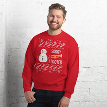 Load image into Gallery viewer, Ugly Holiday Trumpet Sweatshirt
